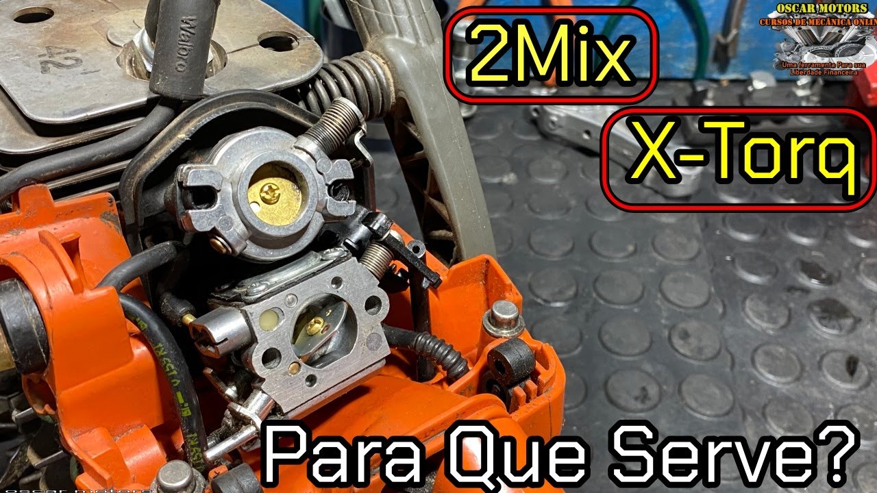 Husqvarna Com X Torq  Stihl com 2Mix o Que é? Para Que Serve?