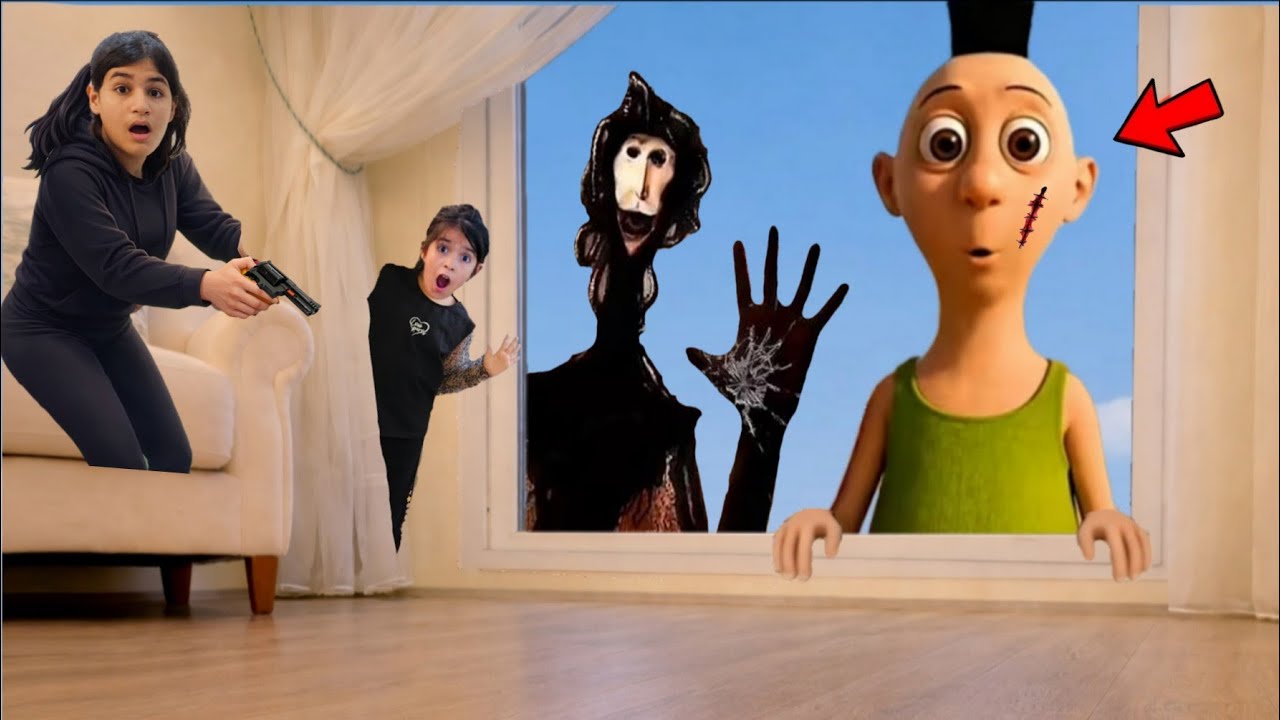 THE LOCUST ve HAMOOD HABİBİ GERÇEK HAYATTA BİZİM EVE GELDİ KAMERALARA YAKALANDI