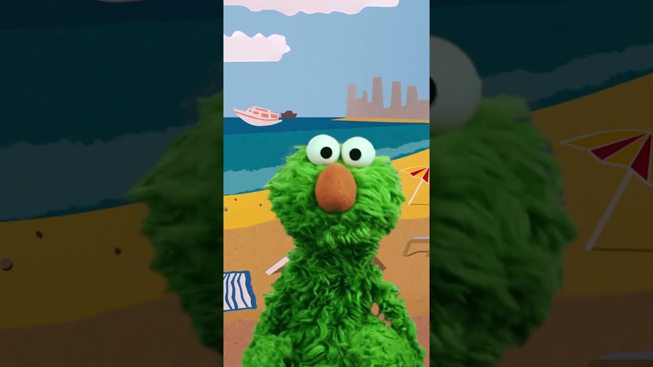 Elmo's Color of the Day! 