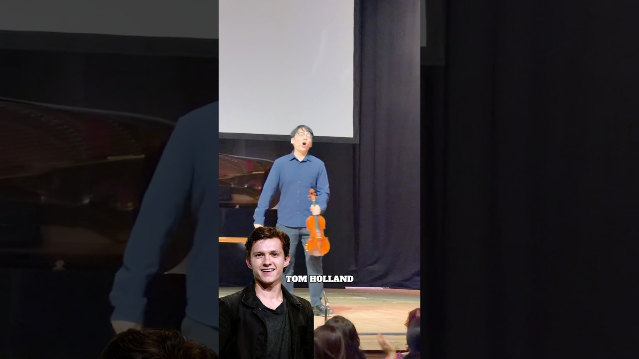 Live Violin Charades in London: Tom Holland