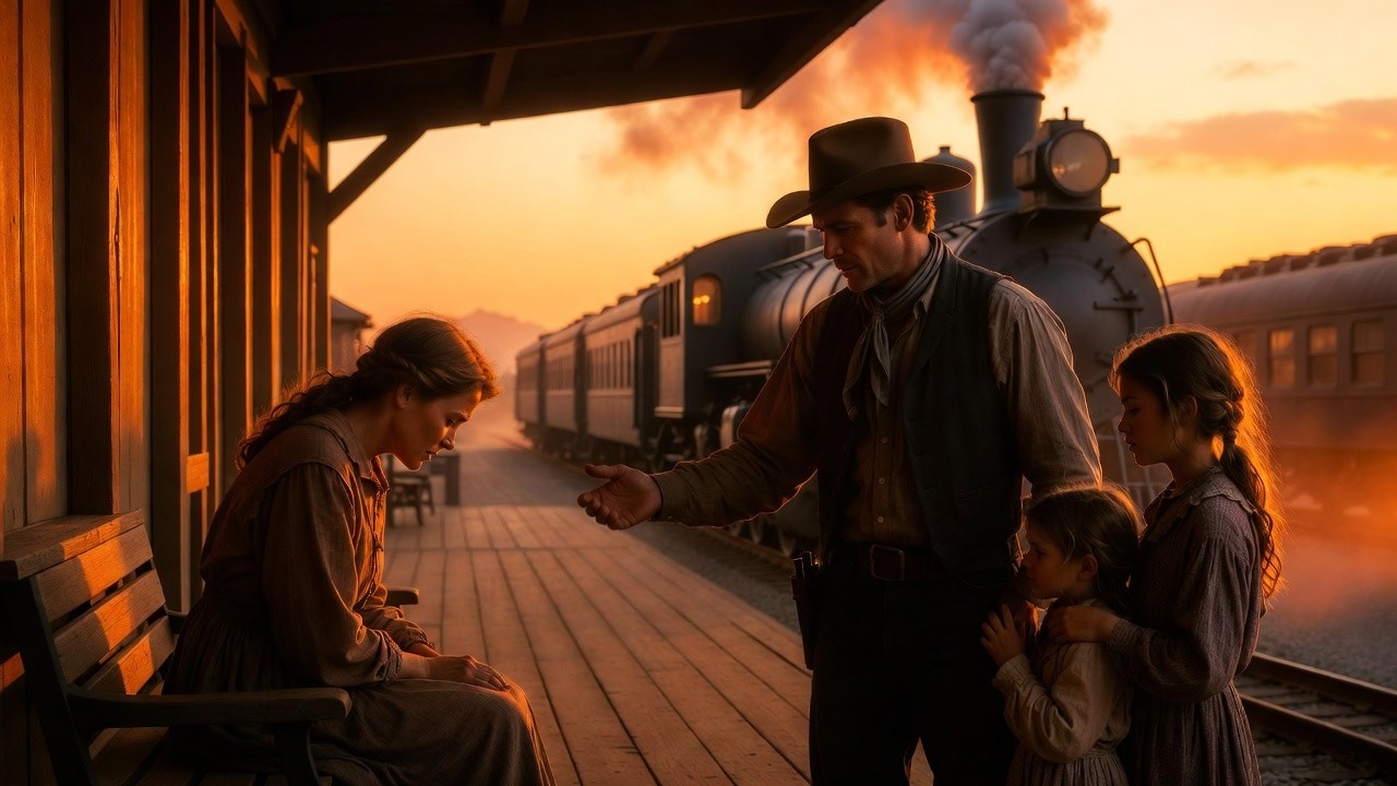 A Rejected Woman Met a Cowboy at the Station — What Happened Next Changed Everything