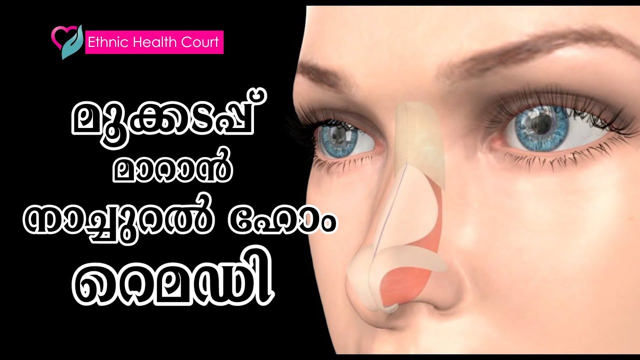 മൂക്കടപ്പ് മാറാൻ നാച്ചുറൽ ഹോം റെമഡി | Home remedi | Ethnic Health Court