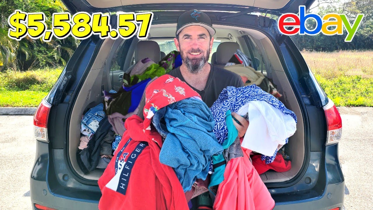 $5,584.57 Flipping Flea Market Items In 3 Hours - Life Of A 7 Figure eBay Seller