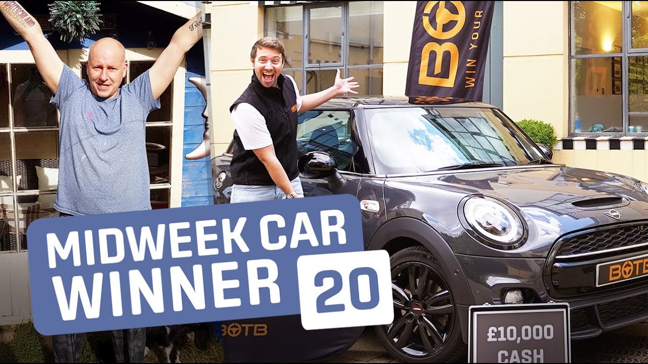 BOTB Midweek Car Competition Winner! Rupert Loseby – Mini John Cooper Works + £10k – Week 39 2020