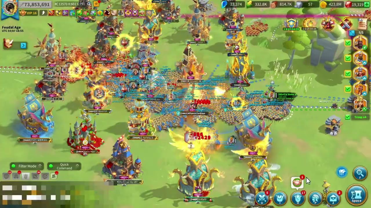 Rise Of Kingdoms - F2P | Tides of War | Level 7 Pass pt.11