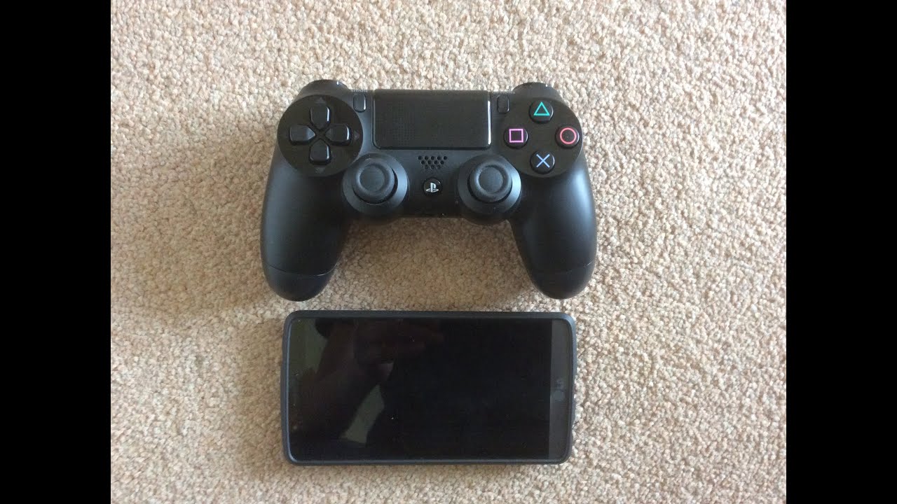 How to connect a PS4 Controller to an Android Device!