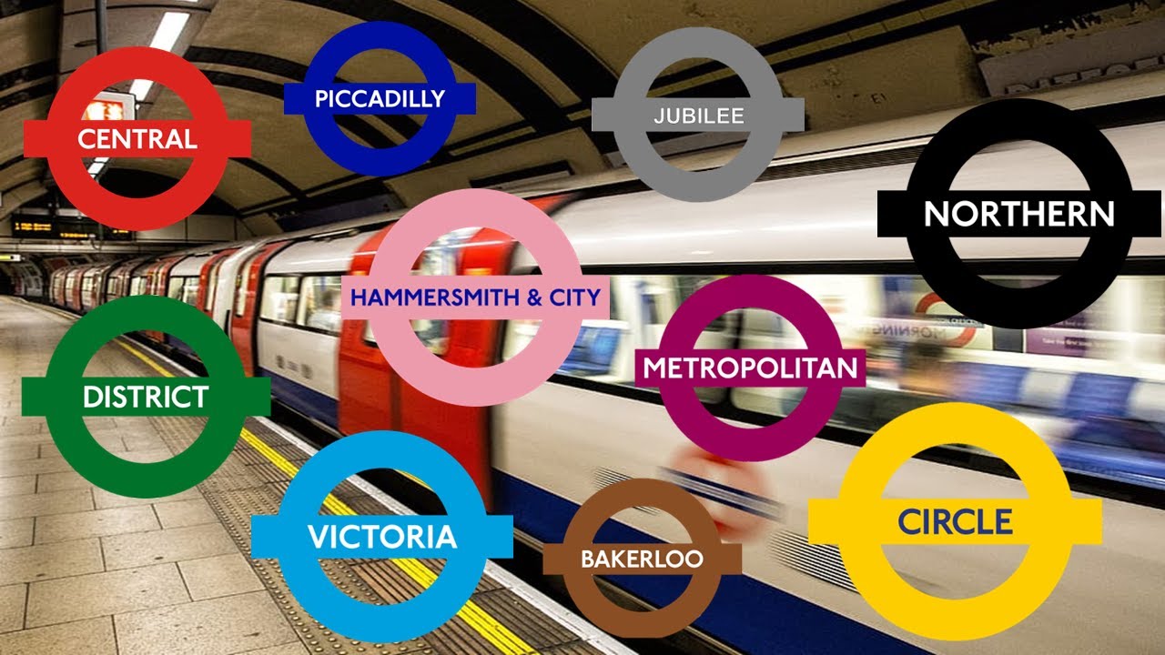 Riding EVERY London Underground Line!