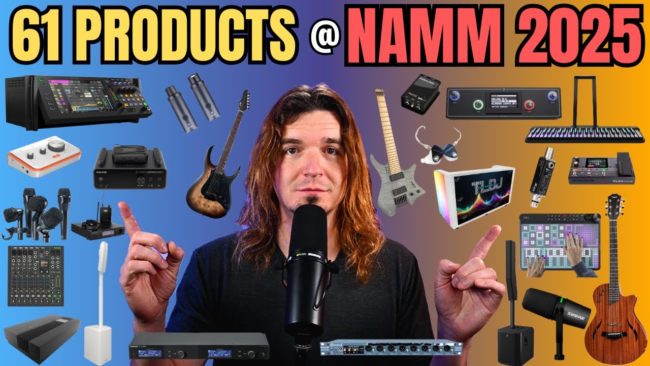 61 ПОТРЯСАЮЩИЙ предмет экипировки на выставке NAMM 2025!