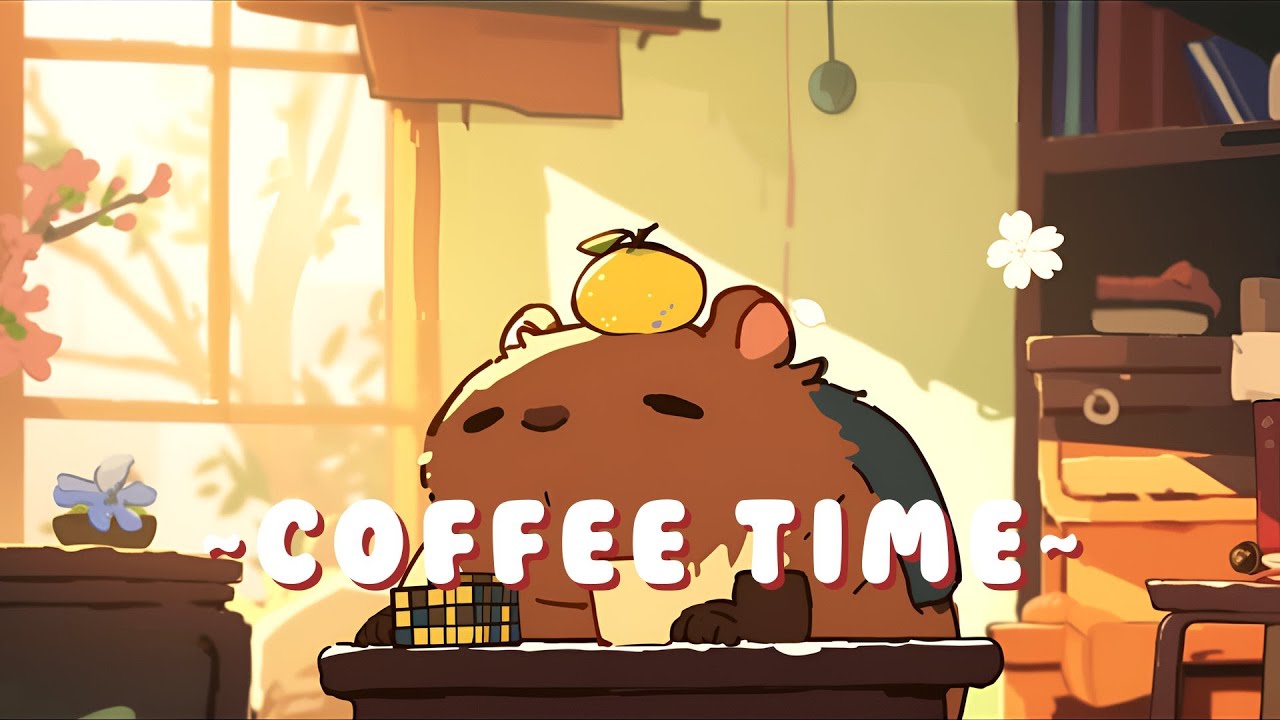 Capybara Beat Station - Relaxing Beats to Study/Sleep/Chill ~ Calm Energy ~ 📚 🎵 | High Quality