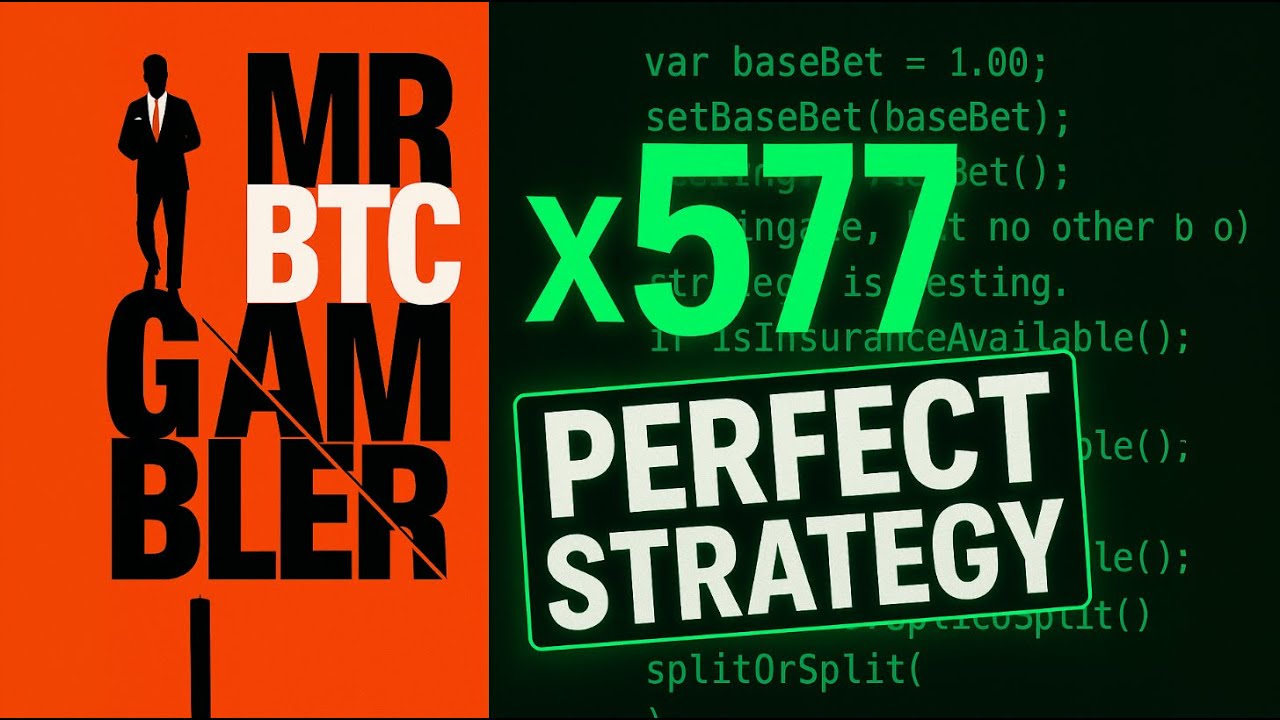 I Coded Perfect Blackjack Strategy on Stake – 577x Bankroll?! 🤯
