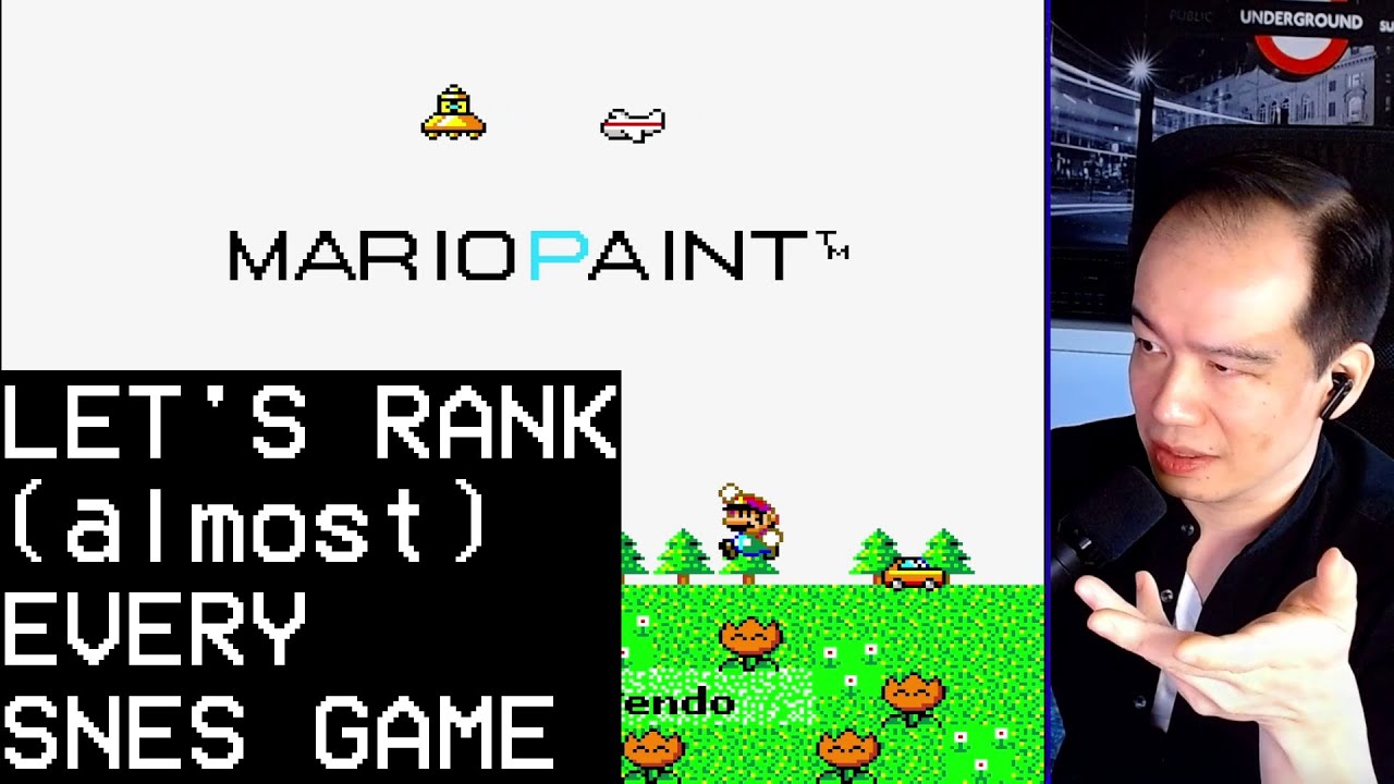 The Being and Nothingness of Mario Paint | LET'S RANK (almost) EVERY SNES GAME (Part 2)