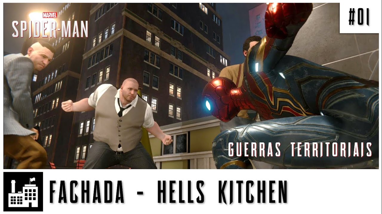 SPIDER MAN - Guerras Territoriais - Fachada - Hell's Kitchen !!!