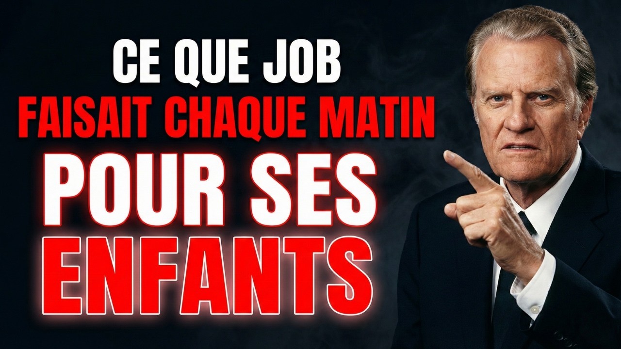 La PRIÈRE DE JOB pour ses ENFANTS : ce que PEU de parents comprennent | Billy Graham