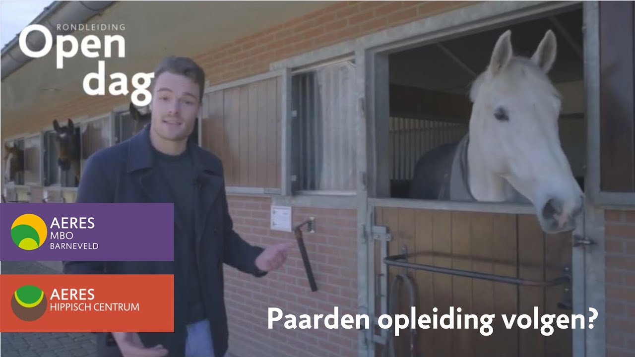 Een kijkje bij Aeres Hippisch Centrum Aeres MBO Barneveld