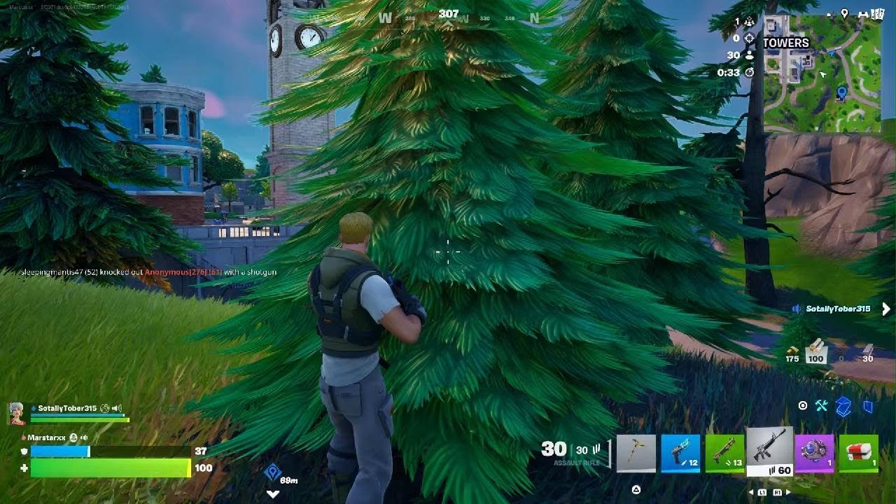 Playin Fortnite got my first win on my alt