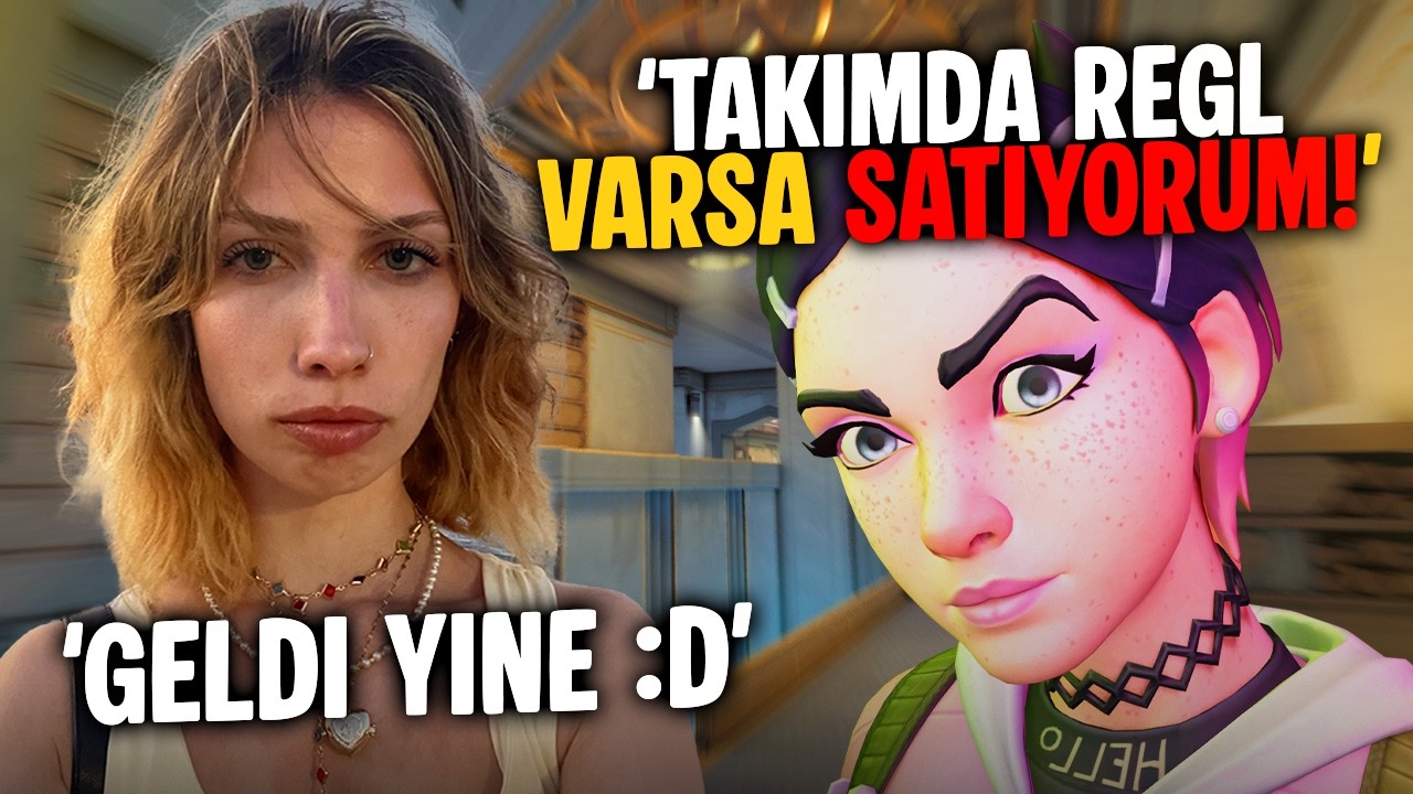 'TAKIMDA REGL VARSA TROLLÜYORUM' | VALORANT DERECELİ