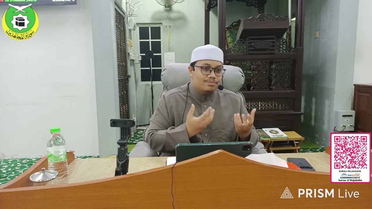 Kuliah Maghrib 3 Feb 2026 Ustaz Amirul Arif Syukri Kitab Ar Rasul Al Mu'allim