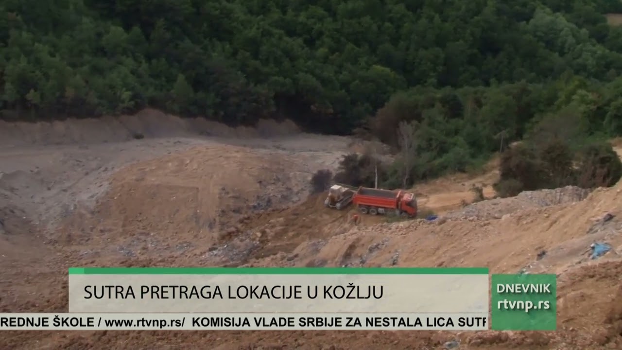 Sutra počinje pretraga na lokaciji deponije 