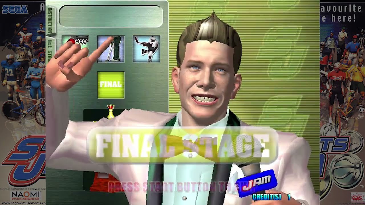 Sports Jam Gameplay [Naomi]