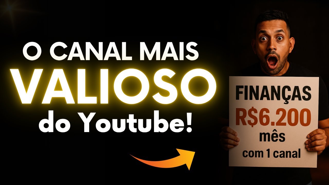 Como Fiz R$6K/M&ecirc;s com Canal Dark de Finan&ccedil;as (Prompts Revelados)