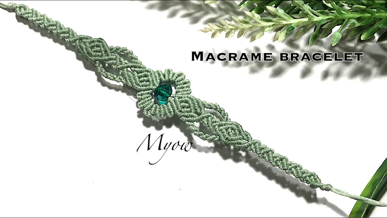 MACRAME BRACELET | MINI FLOWER | MYOW 282
