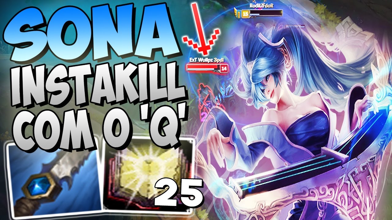 NEM MEU TIME ACREDITOU NO DANO, MUITO BROKEN! - SONA JUNGLE GAMEPLAY - Festinha do Rodil
