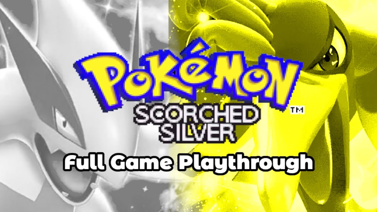 Pokemon Scorched Silver (Rom Hack) | Full Game Playthrough