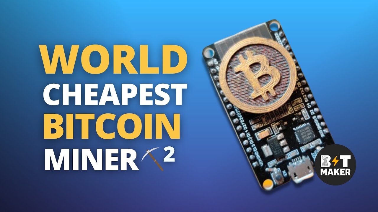 El minero más pequeño y barato del mundo | NerdMiner micro