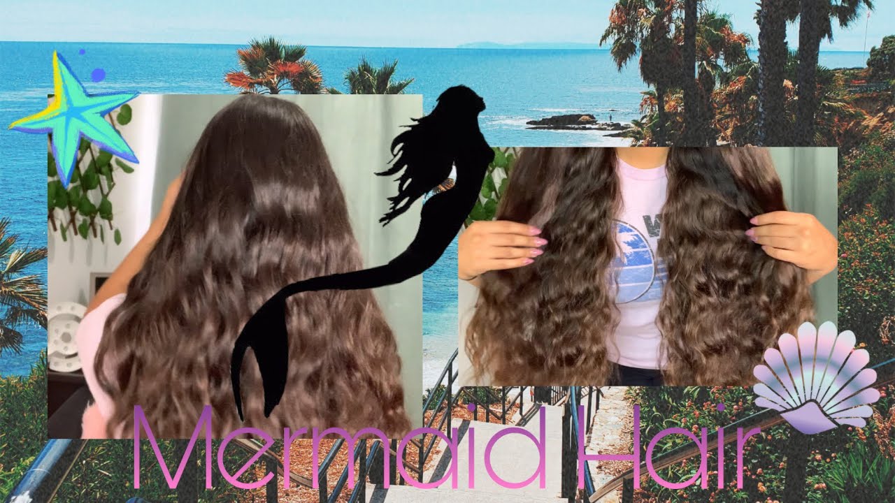 ONDAS de sirena SIN CALOR paso a paso | Darlenebeauty 🧜🏽‍♀️