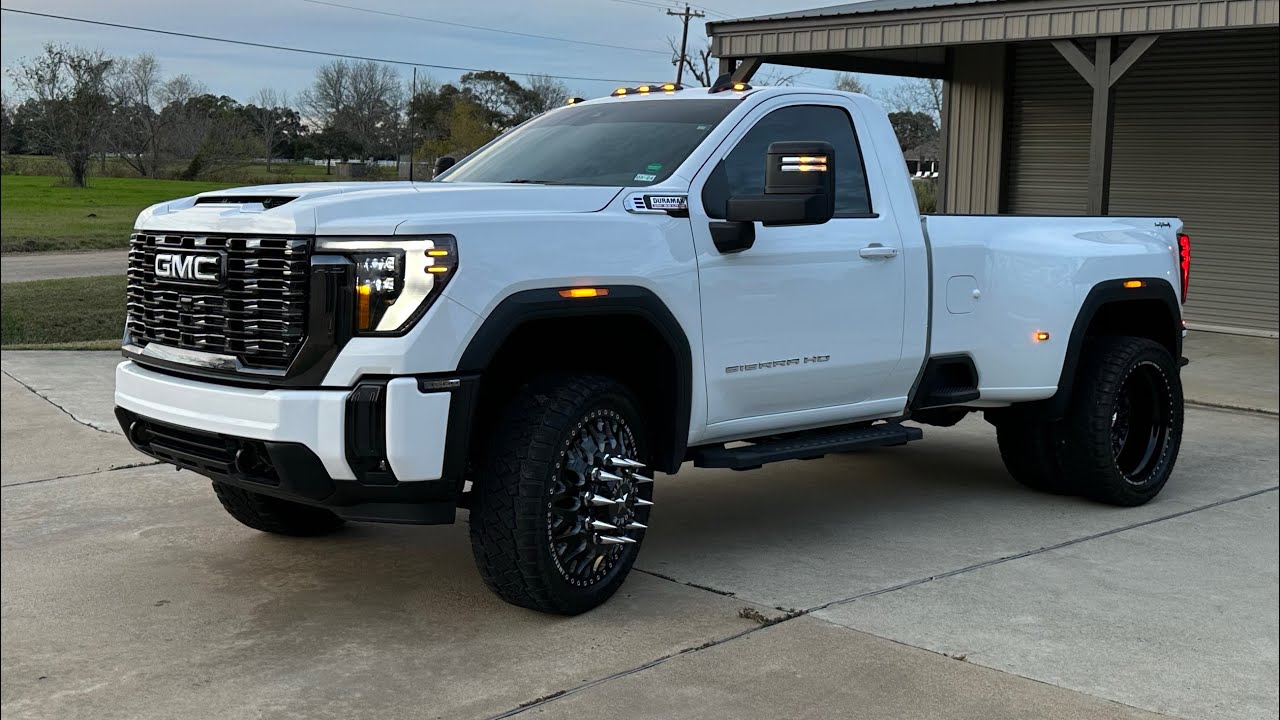 2024 gmc 3500 dually single cab 24” American force