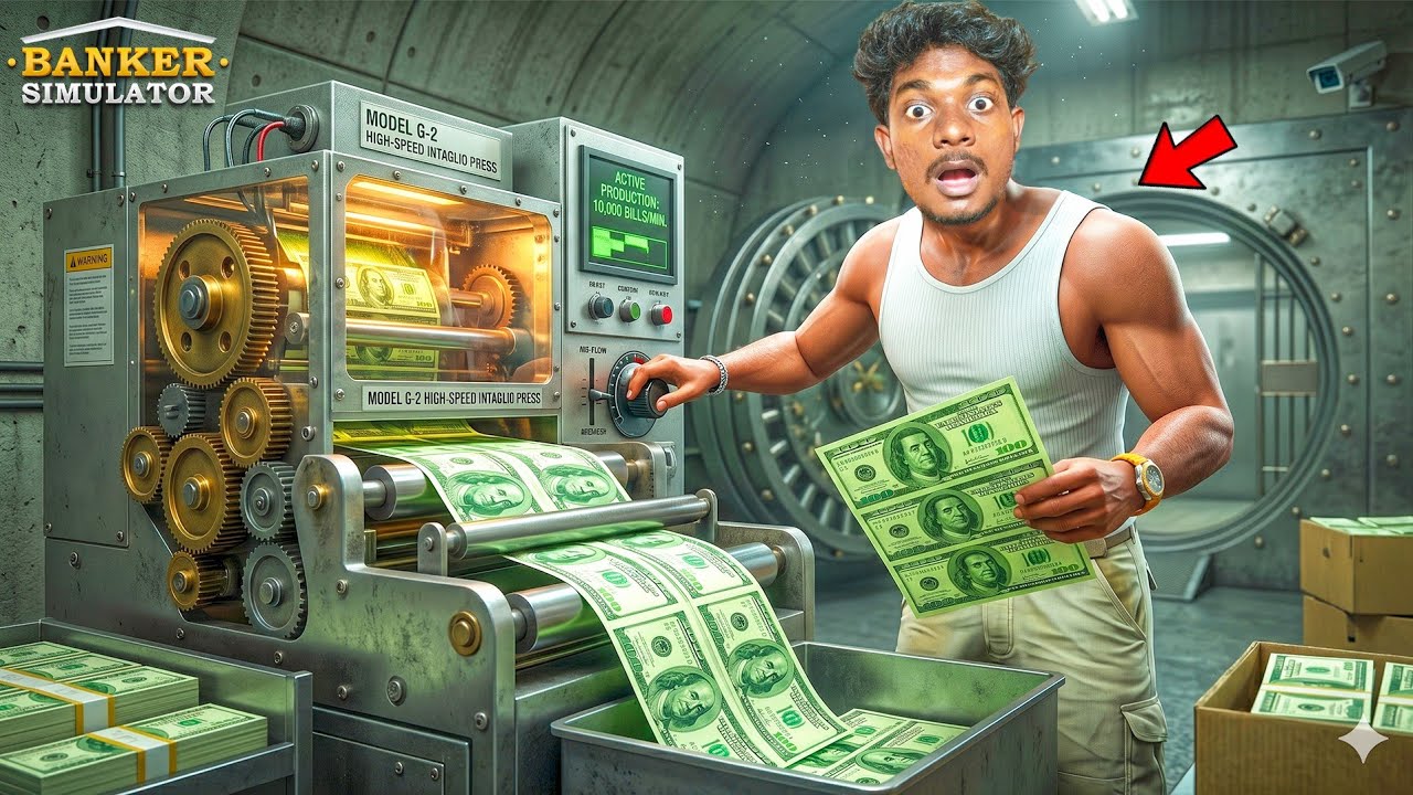 I Became a Bank Owner and Print Money | Banker Simulator | Tamil Gameplay  | Smg 