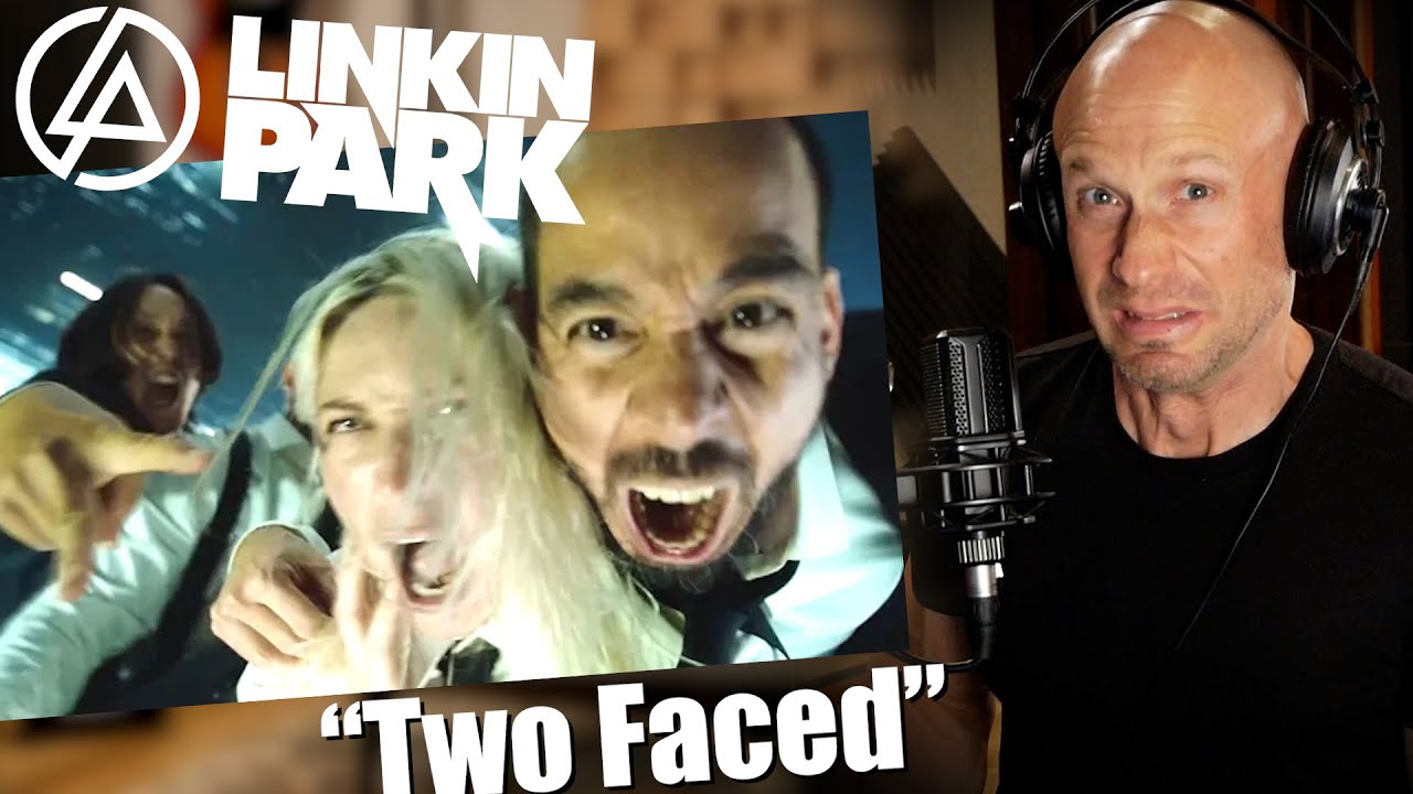 Ого, ВАУ, эти РАЗОРВАННЫЕ крики!! Анализ реакции и вокала для Two Faced - Linkin Park