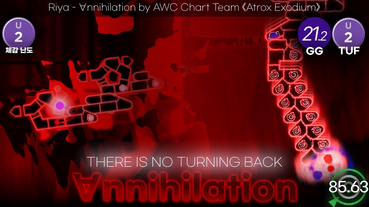 #5 / U2 (21.2) / Riya - Ɐnnihilation by AWC Chart Team 《Atrox Exodium》