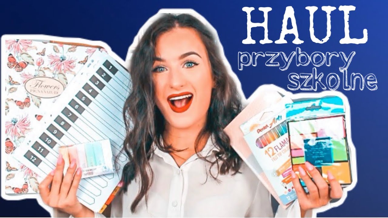 HAUL PRZYBORY SZKOLNE 💖 BACK TO SCHOOL 2019