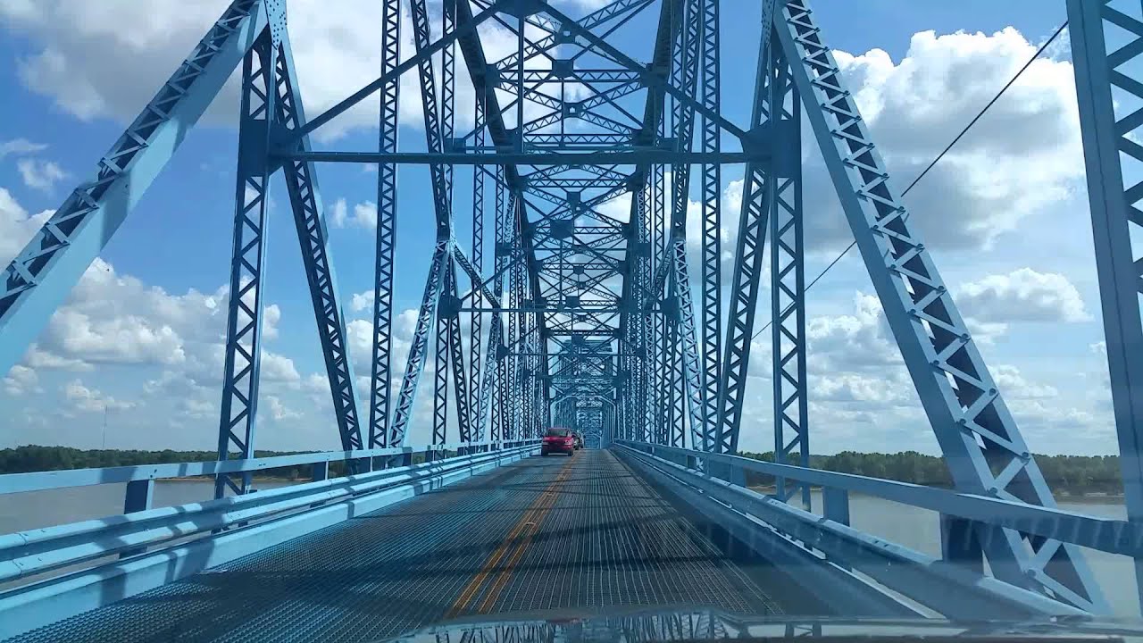 Crazy Blue Bridge over the Ohio