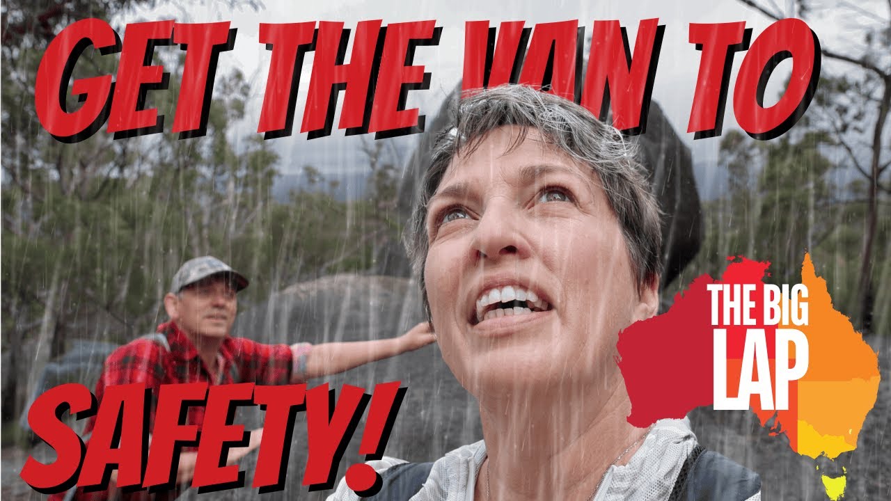 CAUGHT IN A DANGEROUS HAIL STORM! We made a dash for cover! (Girraween NP)