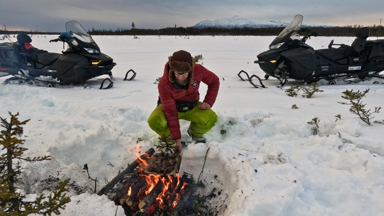 Ski-Doo Adventure and Wild Game Lunch: Big Lake, Alaska