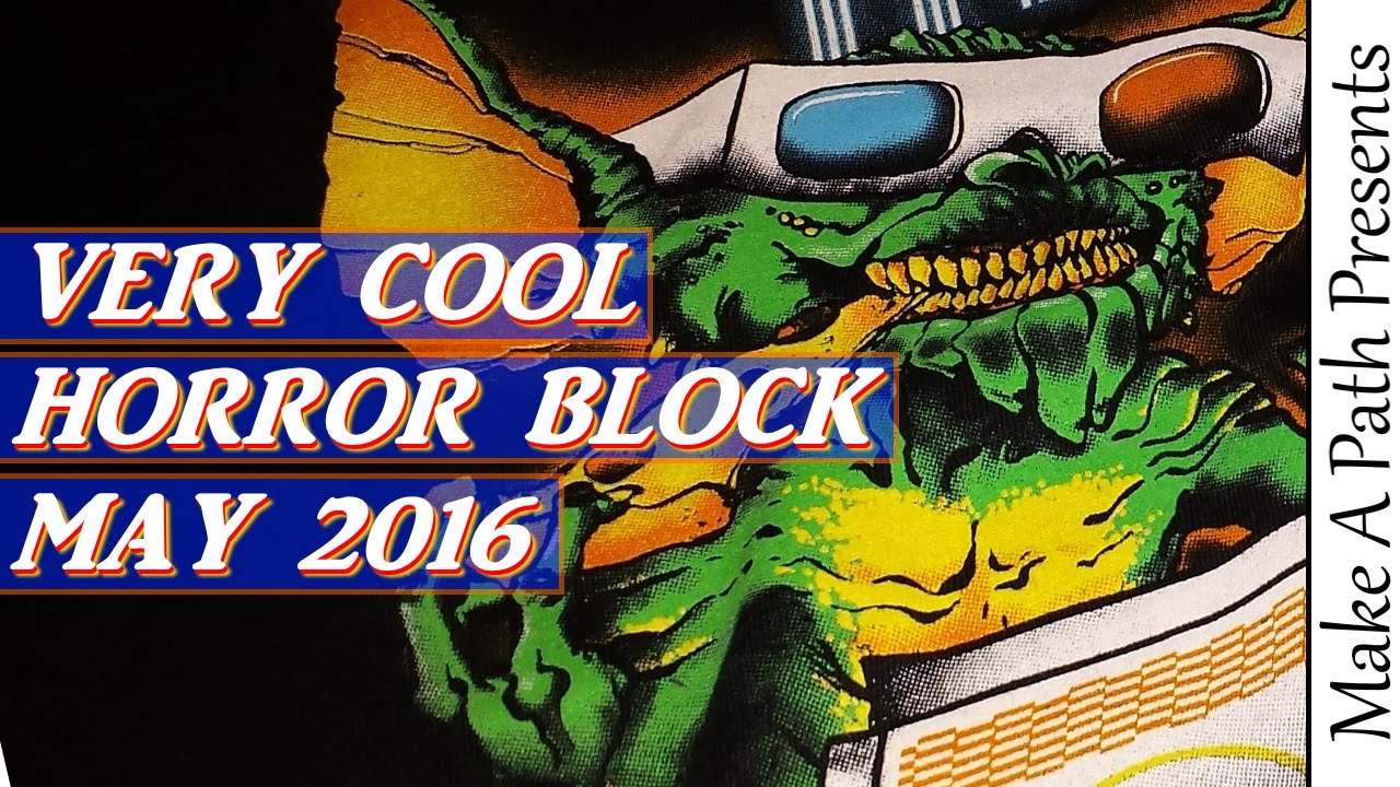 AWESOME Horror Block Unboxing MAY 2016 (Subscription Box Review)