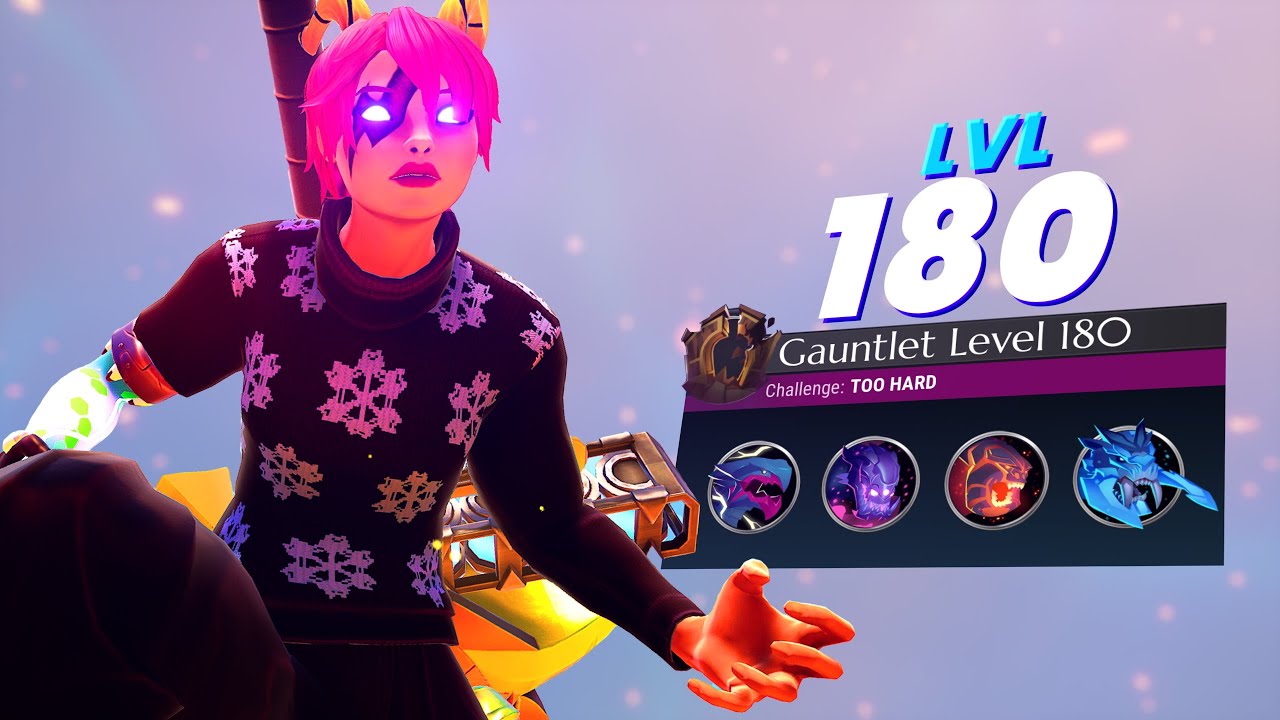Destroying Level 180 - Dauntless Gauntlet S2 [THRAAX x 1FR]