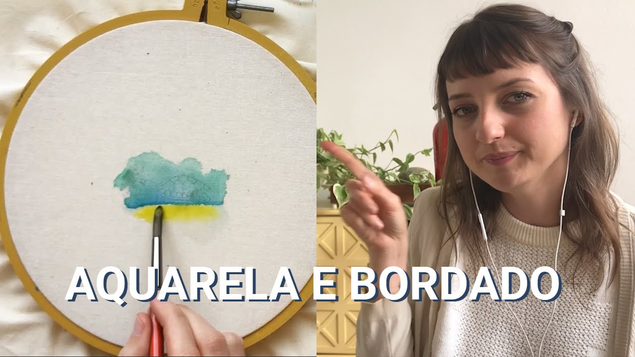 AQUARELA EM TECIDO #94