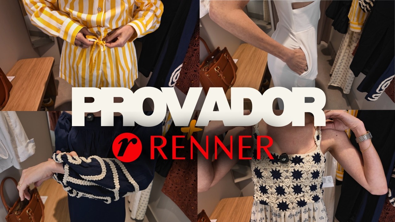 😍NO FINAL DO ANO e AINDA ARRASA! TOUR + PROVADOR RENNER