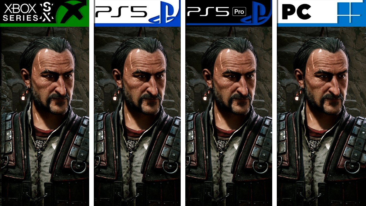 Gothic Remake | Xbox Series - PS5 - PC - PS5 Pro | Сравнение графики