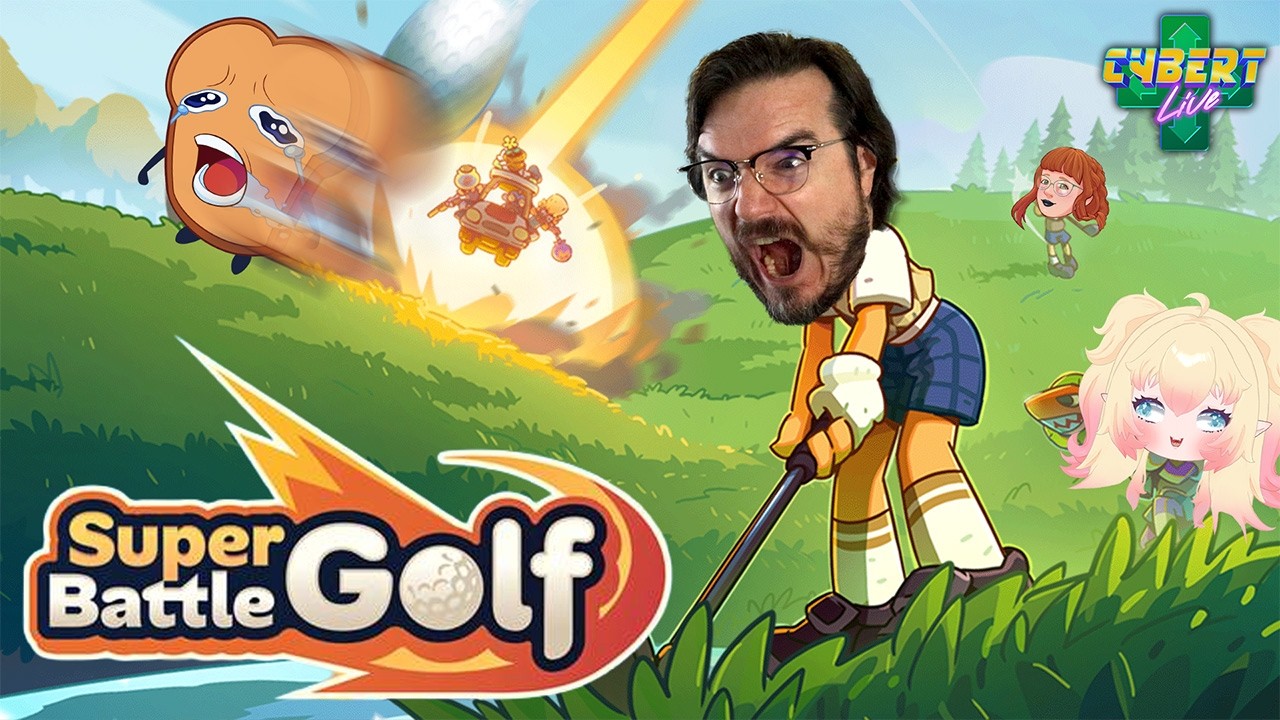 They Won't Let Me Golf! Super Battle Golf w/ | Cybert Live