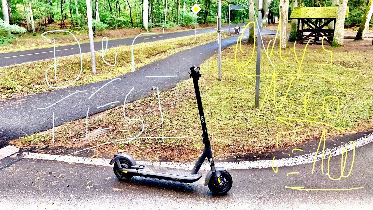 Odys Neo E100[Teil 2/Testfahrt] - E Scooter - 500/900W & Vollfederung[Große/schwere Menschen][140Kg]