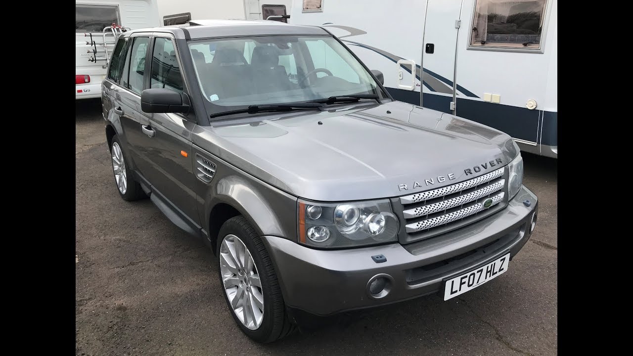 2007 LAND ROVER RANGE ROVER SPORT TDV8 HSE  SUV REVIEW