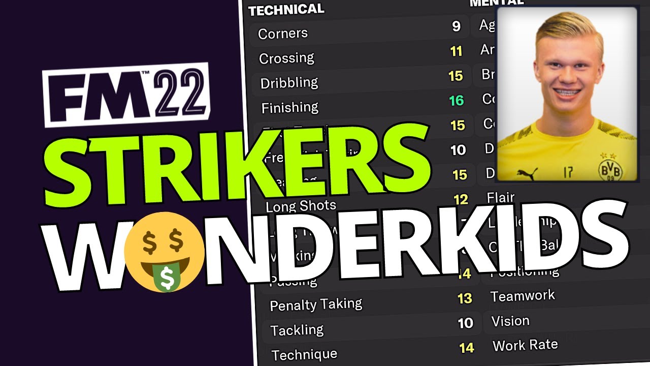 Best Young Strikers in Football Manager 2022 | FM22 Wonderkids