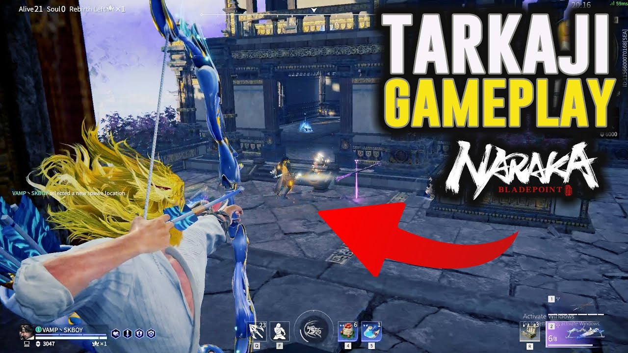 TARKA JI SOLO RANK GAMEPLAY EP.13 NARAKA: BLADEPOINT #narakabladepoint #skboynaraka
