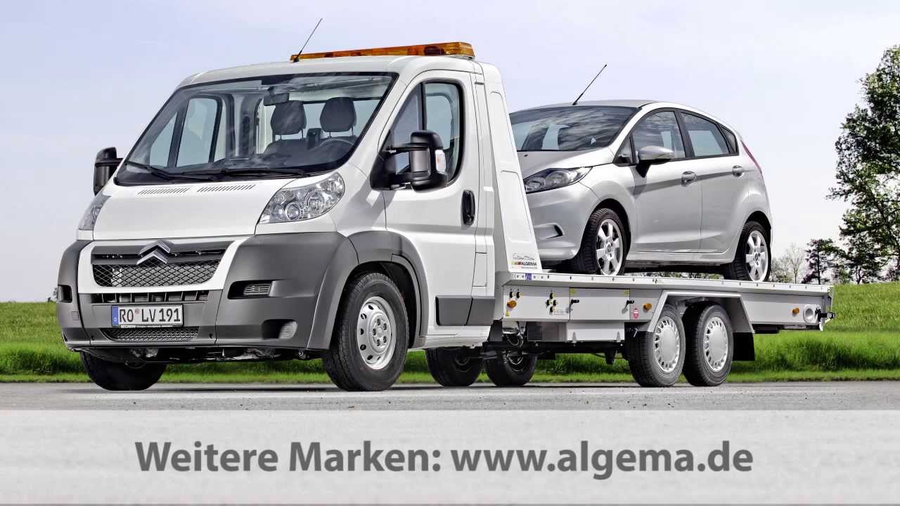 ALGEMA Blitzlader R An- und Abfahrt
