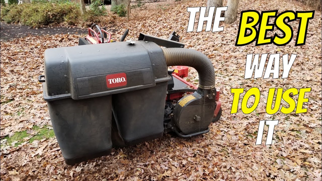 Toro Grandstand EZ Vac Twin Bagger System