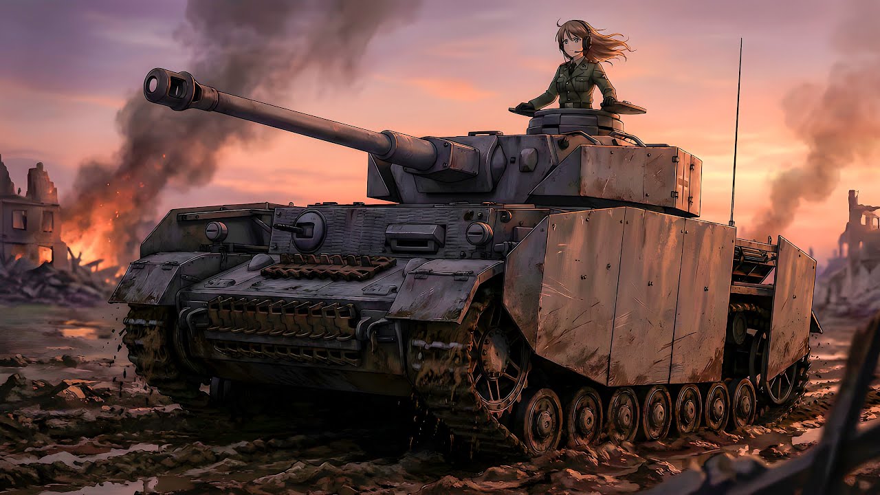 [Playlist] ✠︎ PANZER IV H | Industrial March Instrumental for WarThunder & Hearts of Iron 4